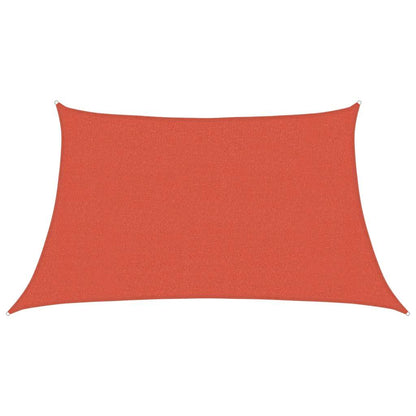 Sunshade Sail 160 g/m² Terracotta 3/4x2 m HDPE