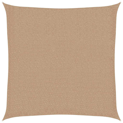 Sunshade Sail 160 g/m² Taupe 3x3 m HDPE