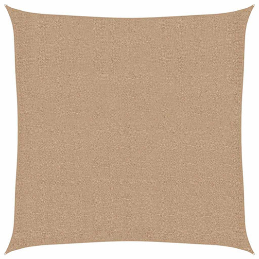 Sunshade Sail 160 g/m² Taupe 5x5 m HDPE