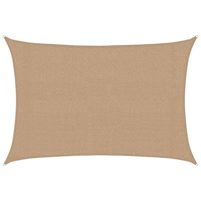 Sunshade Sail 160 g/m² Taupe 3x4.5 m HDPE