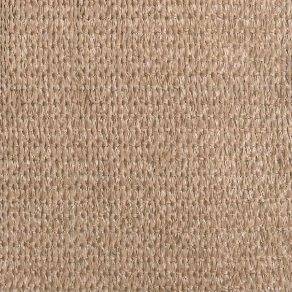 Sunshade Sail 160 g/m² Taupe 3.5x5 m HDPE