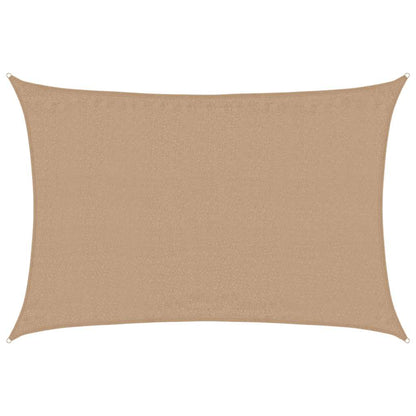 Sunshade Sail 160 g/m² Taupe 4x5 m HDPE