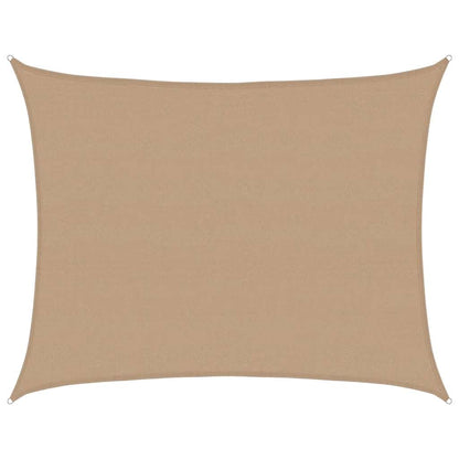 Sunshade Sail 160 g/m² Taupe 6x7 m HDPE