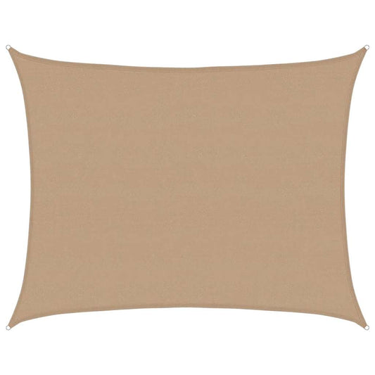 Sunshade Sail 160 g/m² Taupe 6x7 m HDPE