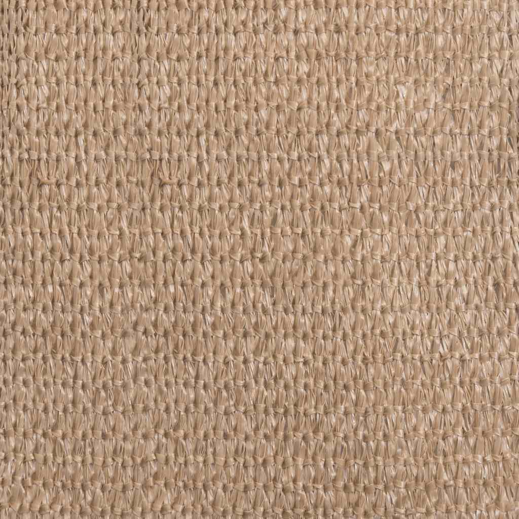Sunshade Sail 160 g/m² Taupe 3x3x3 m HDPE