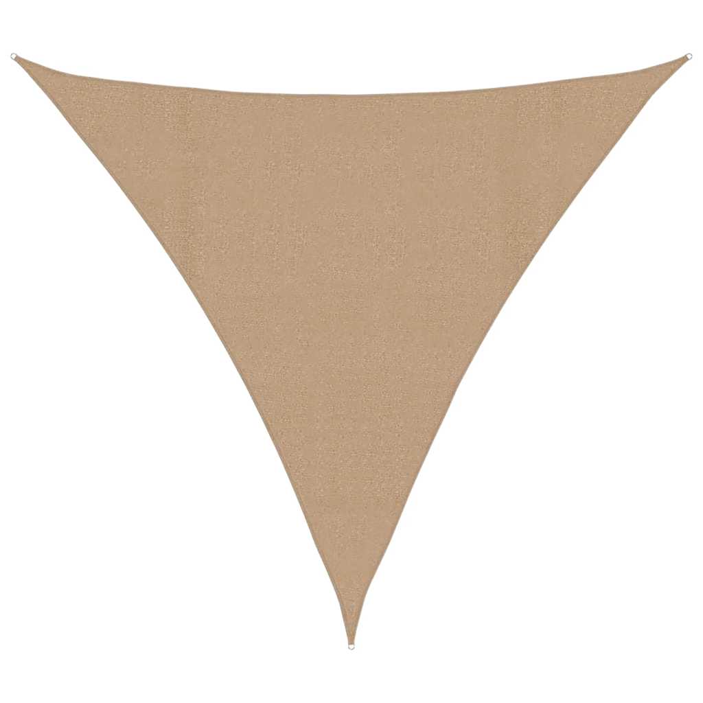 Sunshade Sail 160 g/m² Taupe 5x5x5 m HDPE