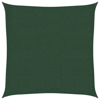 Sunshade Sail 160 g/m² Dark Green 2x2 m HDPE