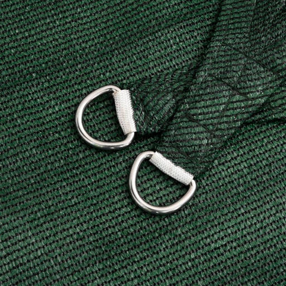 Sunshade Sail 160 g/m² Dark Green 4x4 m HDPE