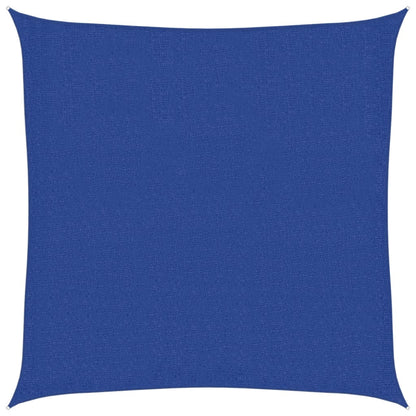 311493 vidaXL Sunshade Sail 160 g/m² Blue 2,5x2,5 m HDPE