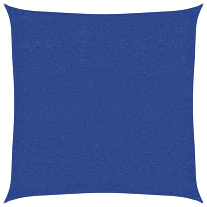 Sunshade Sail 160 g/m² Square Blue 3.6x3.6 m HDPE