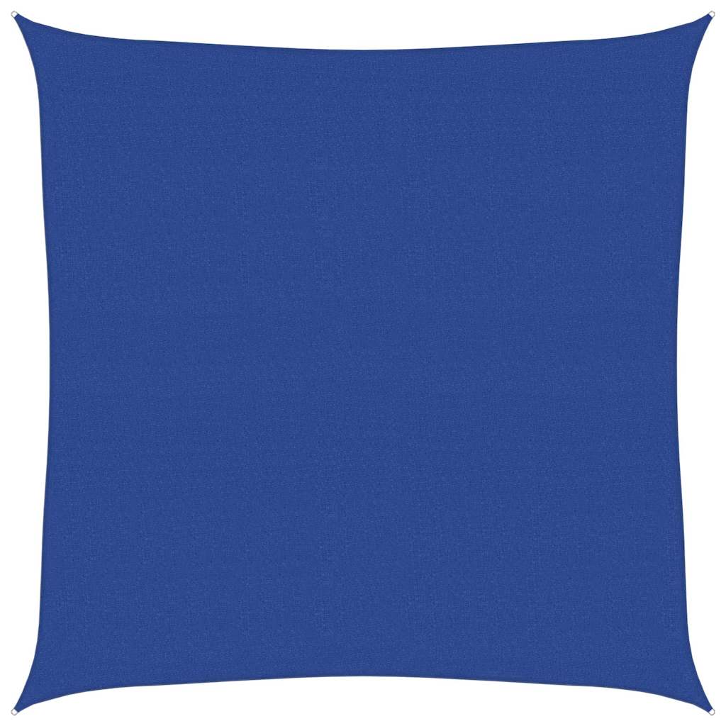 Sunshade Sail 160 g/m² Square Blue 5x5 m HDPE