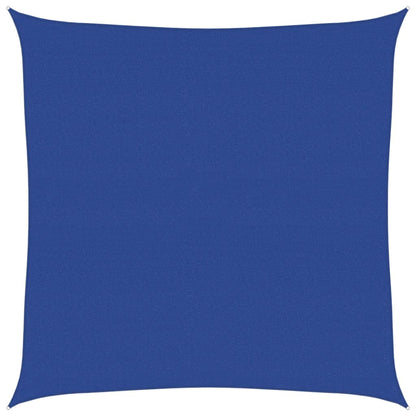 Sunshade Sail 160 g/m² Square Blue 6x6 m HDPE