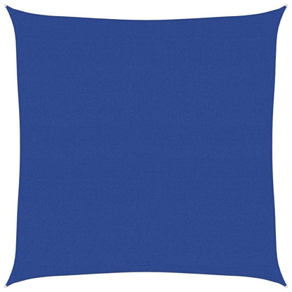 Sunshade Sail 160 g/m² Square Blue 6x6 m HDPE