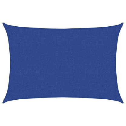 Sunshade Sail 160 g/m² Blue 2x2.5 m HDPE