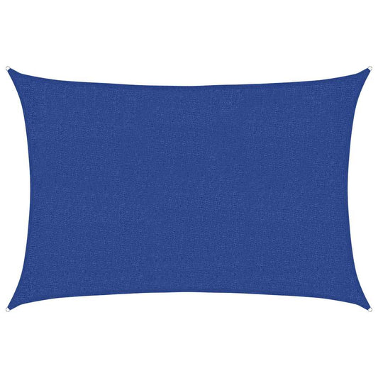 Sunshade Sail 160 g/m² Blue 2x2.5 m HDPE
