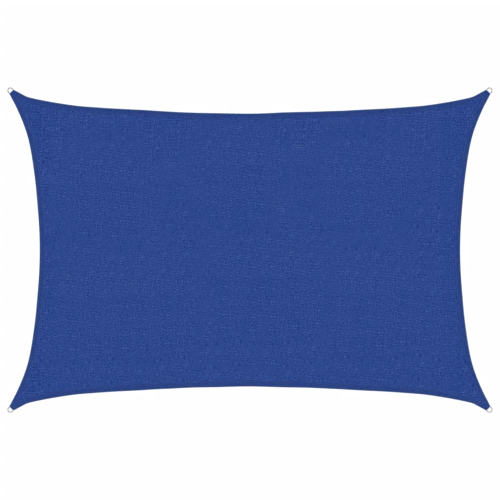 Sunshade Sail 160 g/m² Blue 2x3 m HDPE