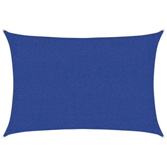 Sunshade Sail 160 g/m² Blue 2x3 m HDPE