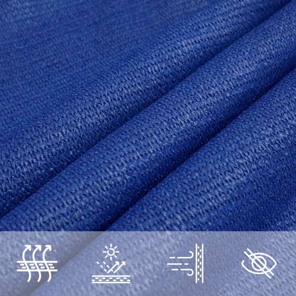 Sunshade Sail 160 g/m² Blue 2x4.5 m HDPE