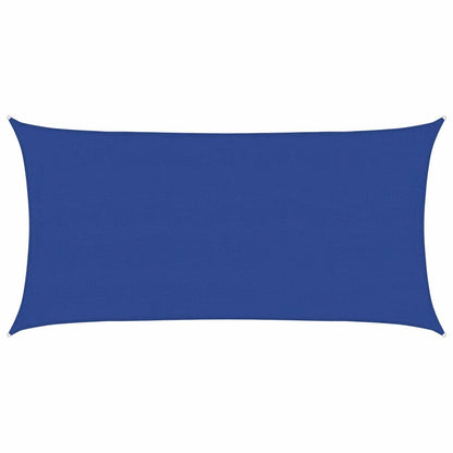 Sunshade Sail 160 g/m² Rectangular Blue 4x7 m HDPE