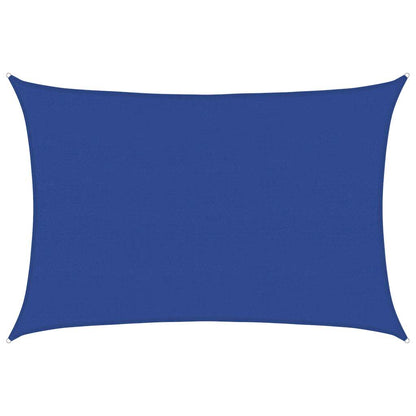 Sunshade Sail 160 g/m² Rectangular Blue 5x6 m HDPE