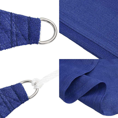 Sunshade Sail 160 g/m² Rectangular Blue 5x6 m HDPE