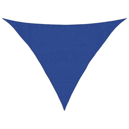 Sunshade Sail 160 g/m² Blue 3.5x3.5x4.9 m HDPE