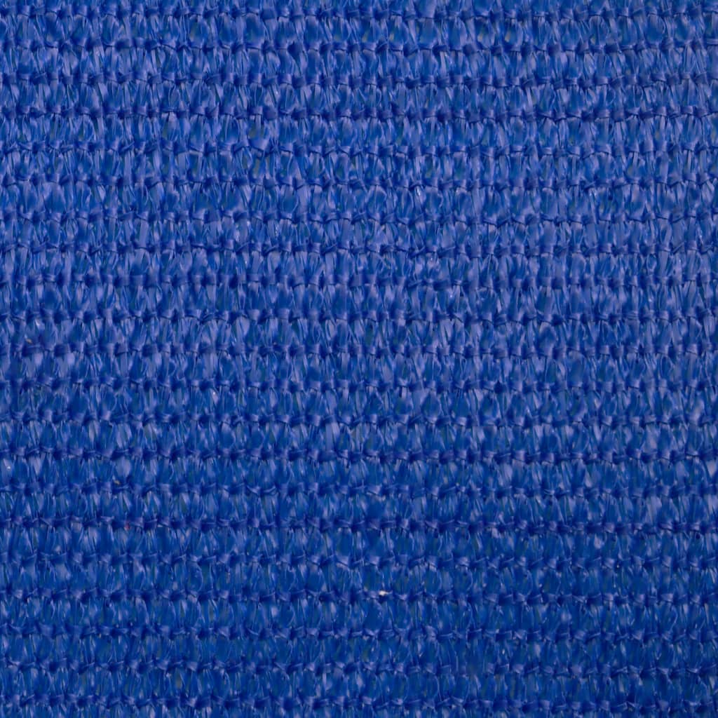 Sunshade Sail 160 g/m² Blue 4x4x4 m HDPE