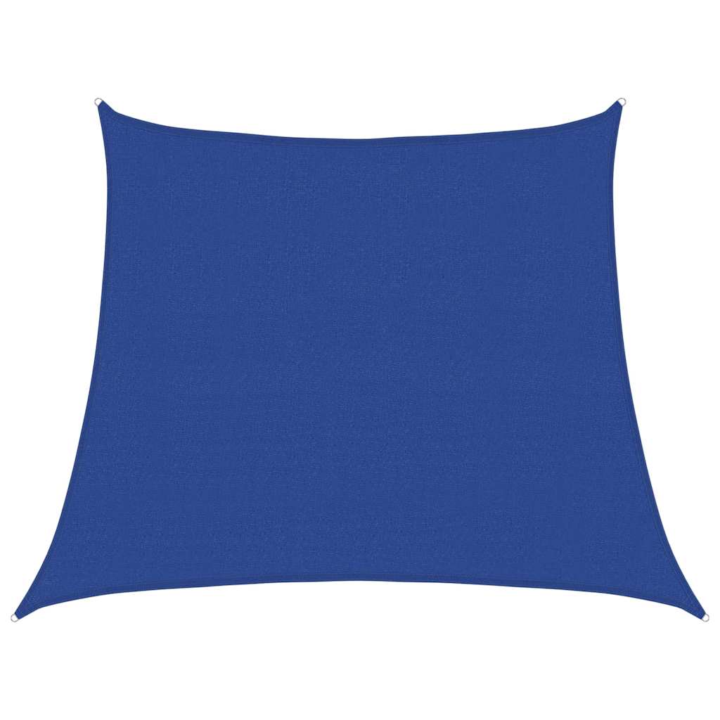 Sunshade Sail 160 g/m² Trapezium Blue 3/4x3 m HDPE