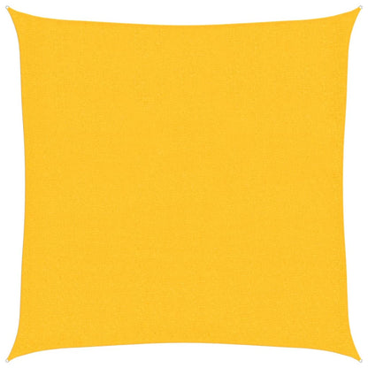 Sunshade Sail 160 g/m² Yellow 2x2 m HDPE