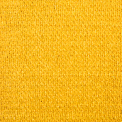 Sunshade Sail 160 g/m² Triangular Yellow 2.5x2.5x3.5 m HDPE