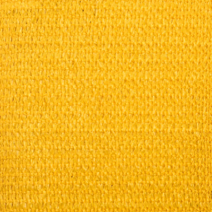 Sunshade Sail 160 g/m² Yellow 3.5x3.5x4.9 m HDPE