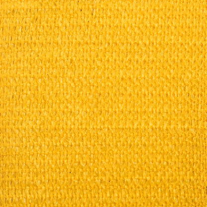 Sunshade Sail 160 g/m² Triangular Yellow 4.5x4.5x4.5 m HDPE