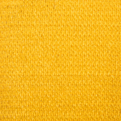 Sunshade Sail 160 g/m² Triangular Yellow 6x6x6 m HDPE