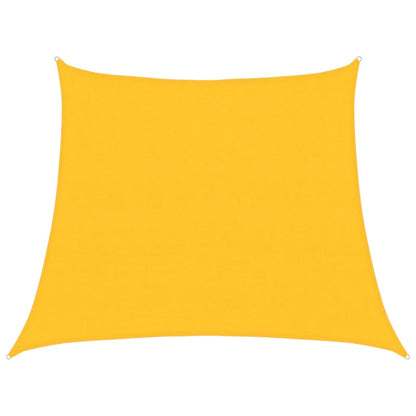 Sunshade Sail 160 g/m² Yellow 3/4x3 m HDPE