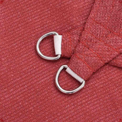 Sunshade Sail 160 g/m² Red 2x2 m HDPE