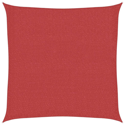 Sunshade Sail 160 g/m² Red 3x3 m HDPE