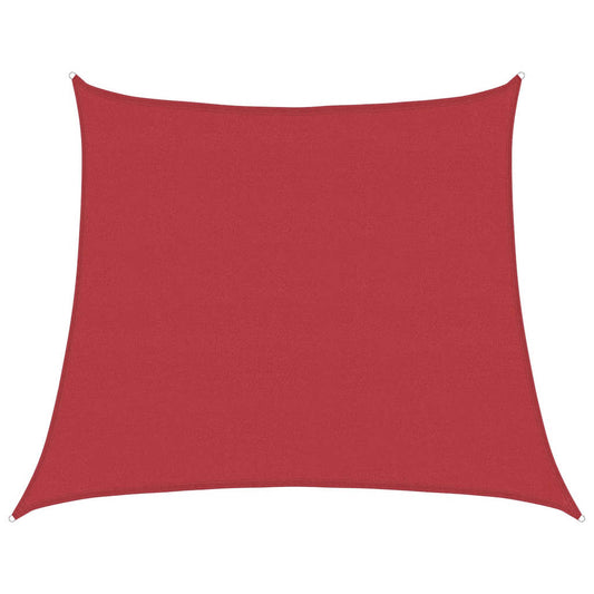 Sunshade Sail 160 g/m² Red 4/5x4 m HDPE