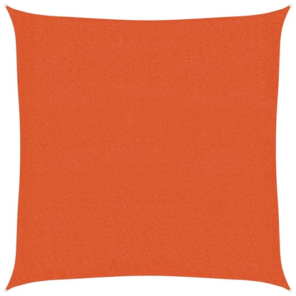 Sunshade Sail 160 g/m² Orange 2.5x2.5 m HDPE