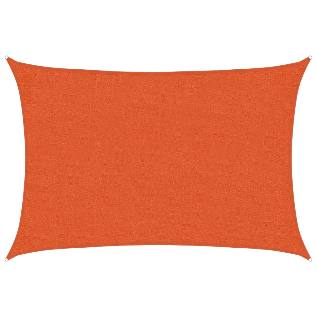 Sunshade Sail 160 g/m² Orange 2x2.5 m HDPE
