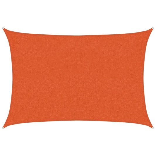 Sunshade Sail 160 g/m² Orange 2x2.5 m HDPE