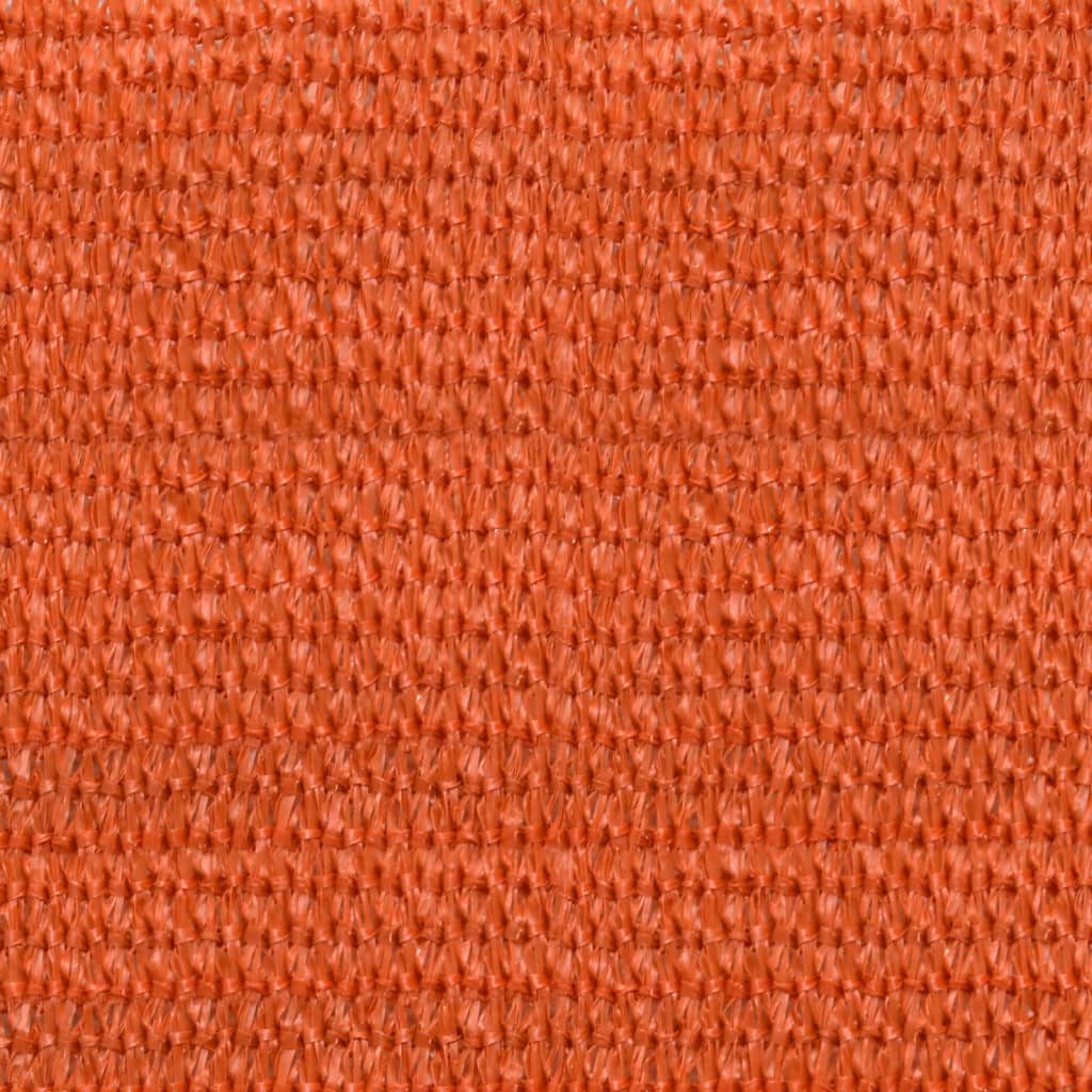 Sunshade Sail 160 g/m² Orange 2x4.5 m HDPE
