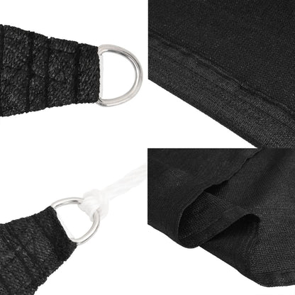 Sun Sail | Black | High-Density Polyethylene (HDPE) | 3x4x5 metres