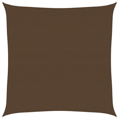 Sunshade Sail 160 g/m² Brown 4x4 m HDPE