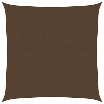 Sunshade Sail 160 g/m² Brown 4.5x4.5 m HDPE