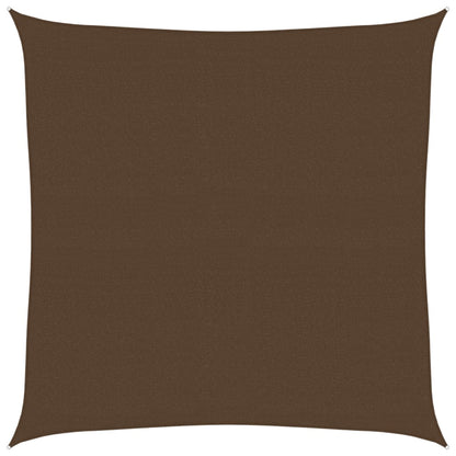 Sunshade Sail 160 g/m² Brown 5x5 m HDPE