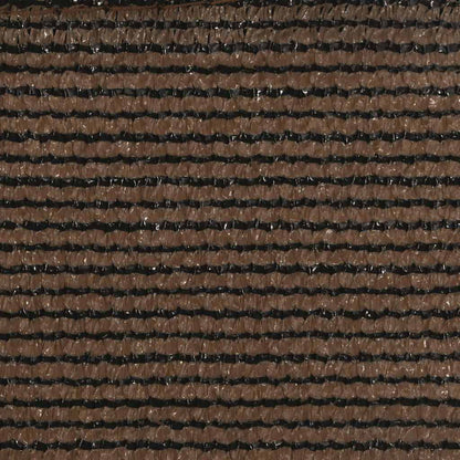 311775 vidaXL Sunshade Sail 160 g/m² Brown 7x7 m HDPE