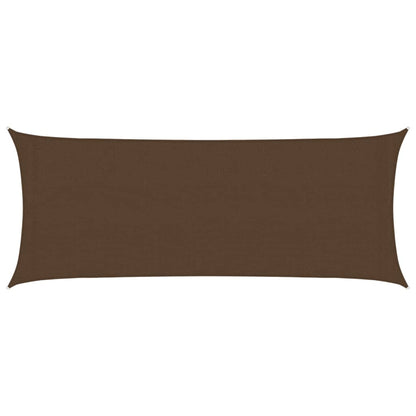 Sunshade Sail 160 g/m² Brown 2x4.5 m HDPE