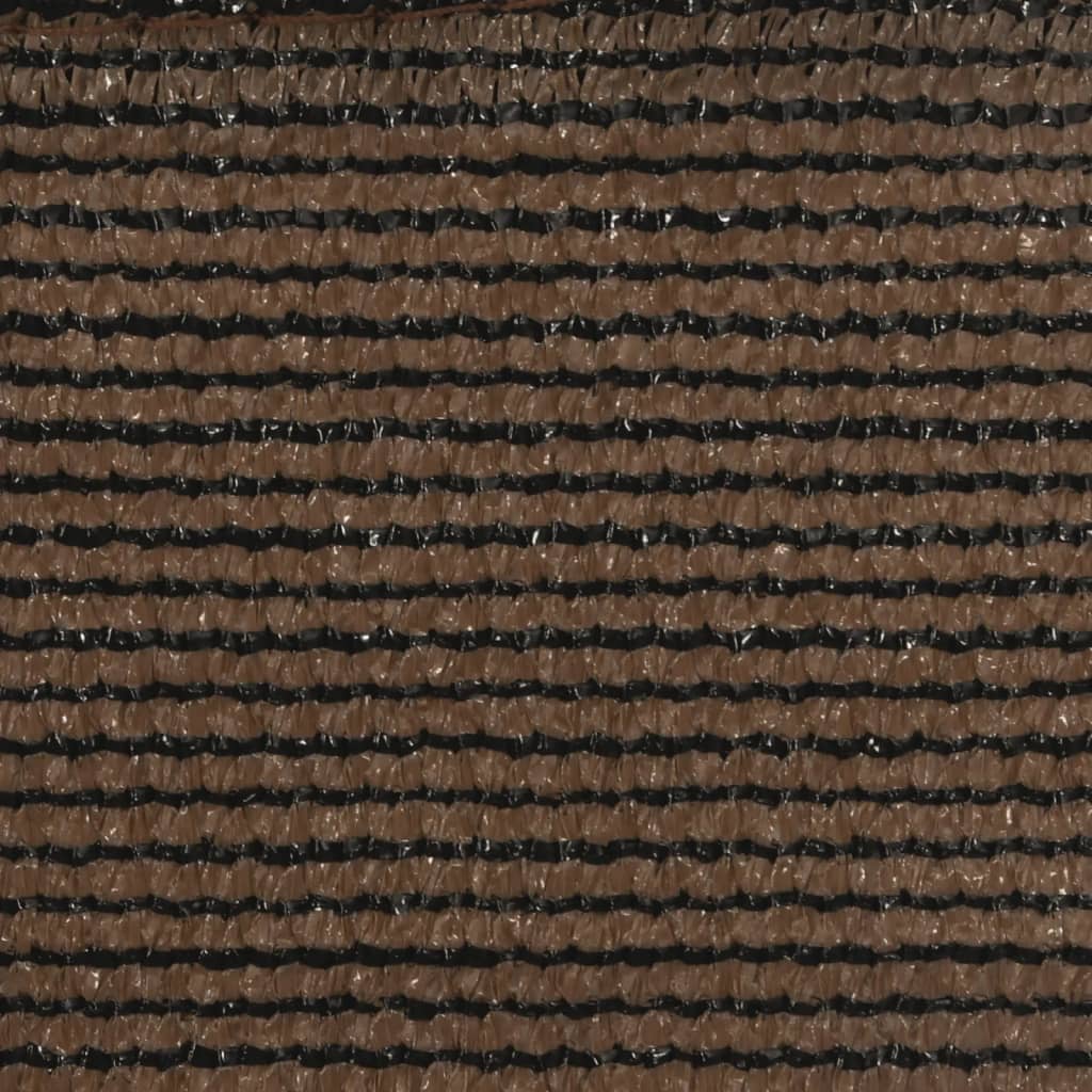 Sunshade Sail 160 g/m² Brown 4x6 m HDPE