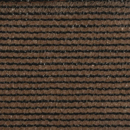 Sunshade Sail 160 g/m² Brown 4x6 m HDPE