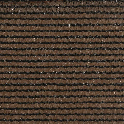 Sunshade Sail 160 g/m² Brown 3x3x3 m HDPE